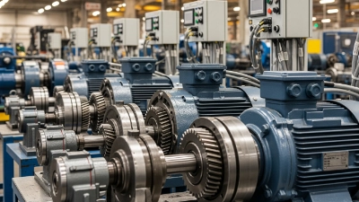 Motor de engrenagem industrial