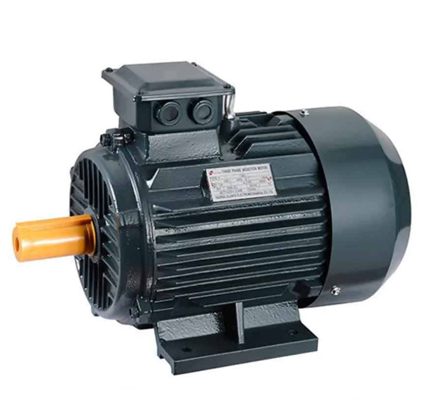 Motor de indução com engrenagem
