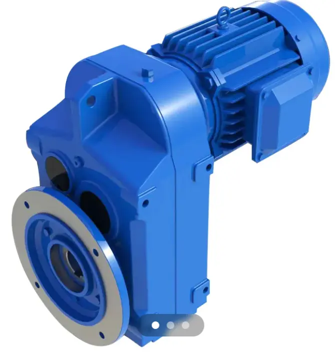 Motor de engrenagem helicoidal em linha